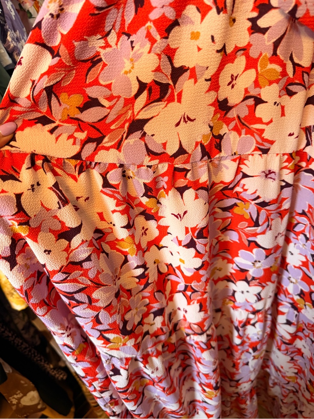 Halter Neck Floral Maxi Dress - Picture 6 of 6
